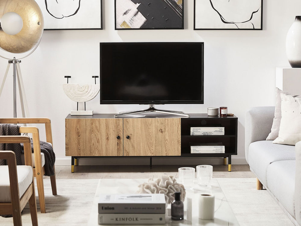 TV Stand Brown/ Black ABILEN