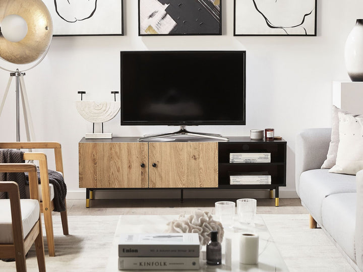 TV Stand Brown/ Black ABILEN