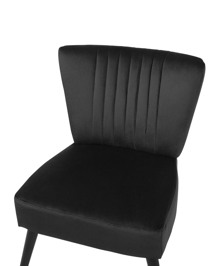Vaasa Armchair Velvet Black
