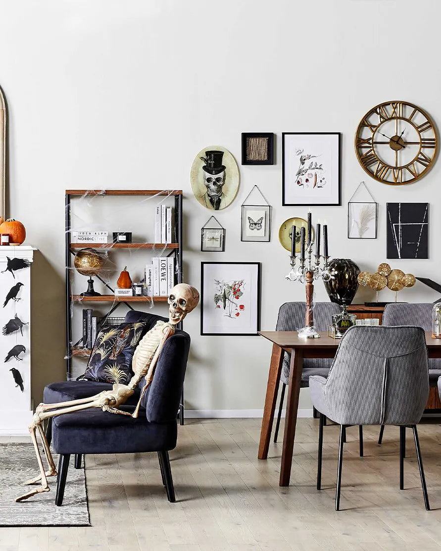 Vaasa Armchair Velvet Black