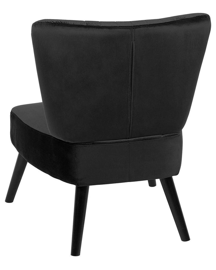 Vaasa Armchair Velvet Black