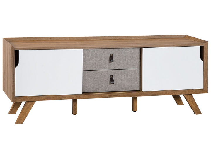 TV Stand Brown/ White ACTON
