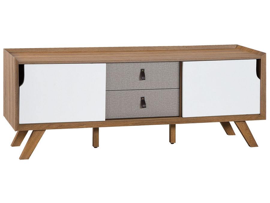 TV Stand Brown/ White ACTON