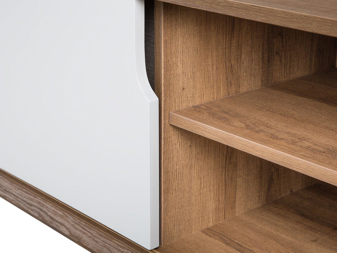 TV Stand Brown/ White Griffing