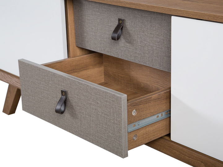 TV Stand Brown/ White Griffing
