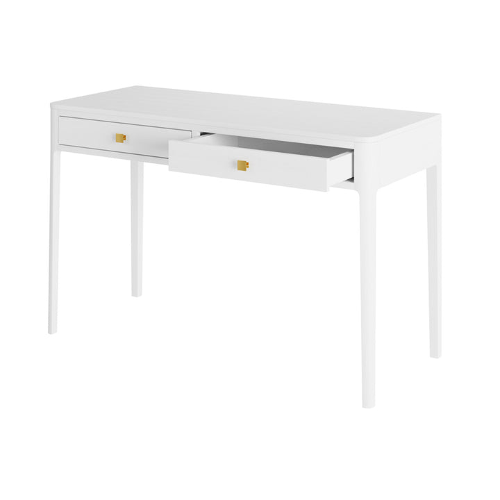 D.I Designs Abberley Desk Brown White