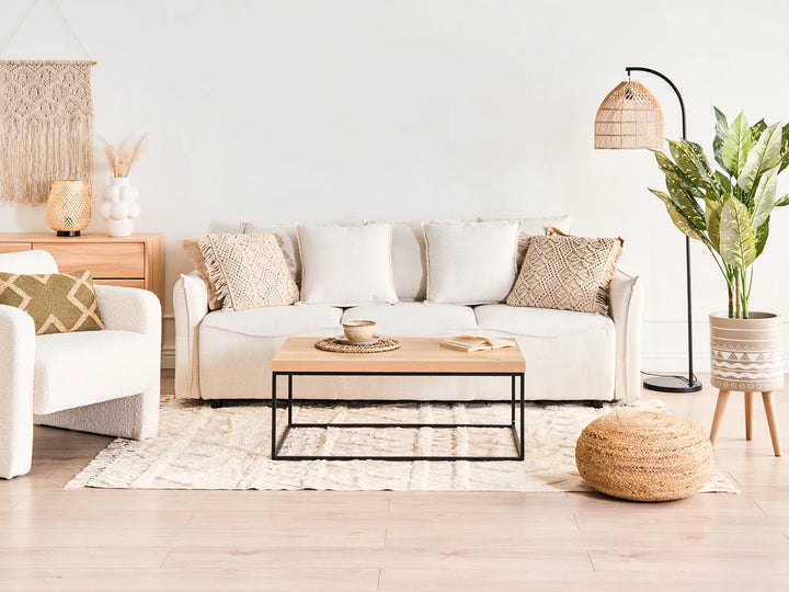 Hallsberg Armchair Boucle Off-White