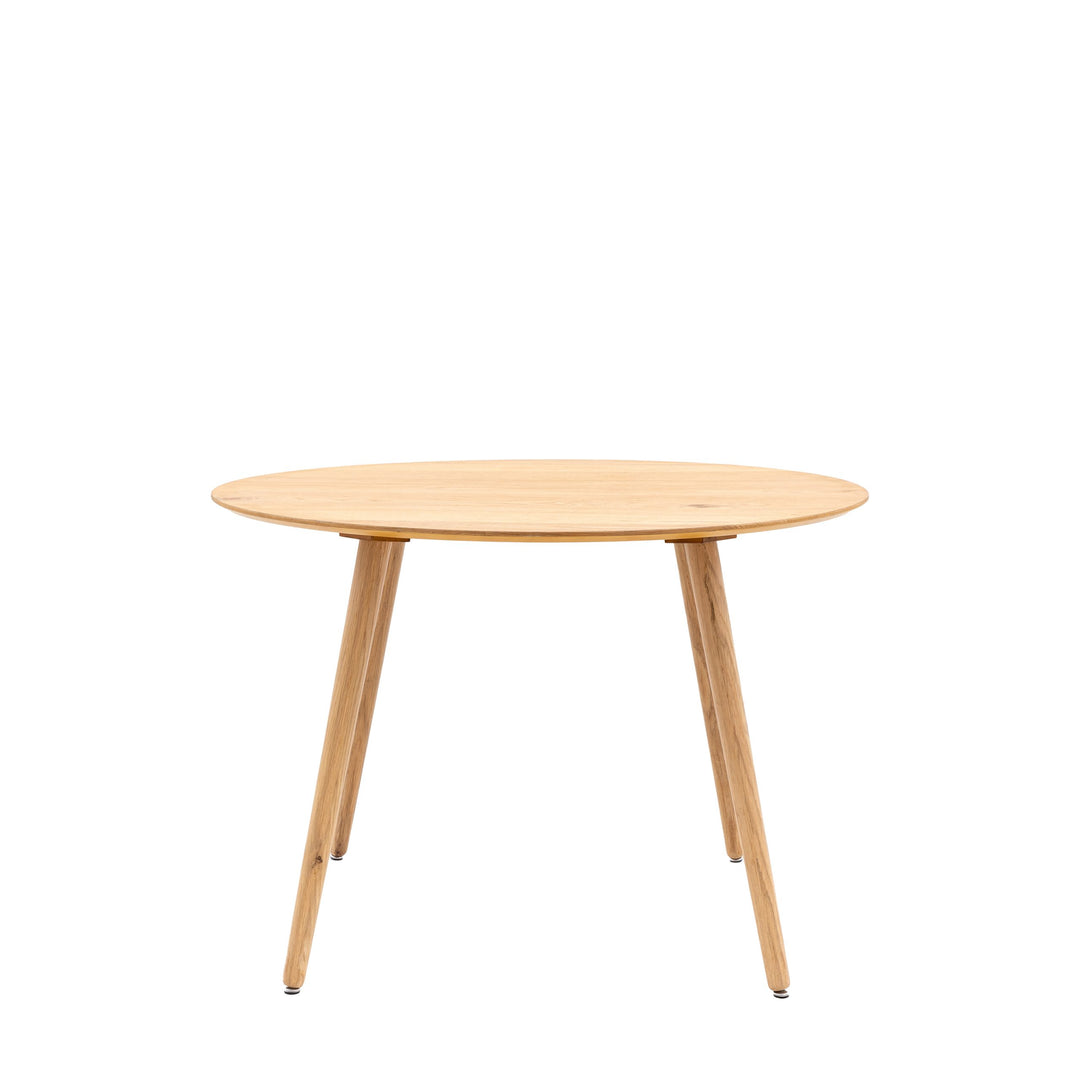 Hatfield Round Dining Table Natural 