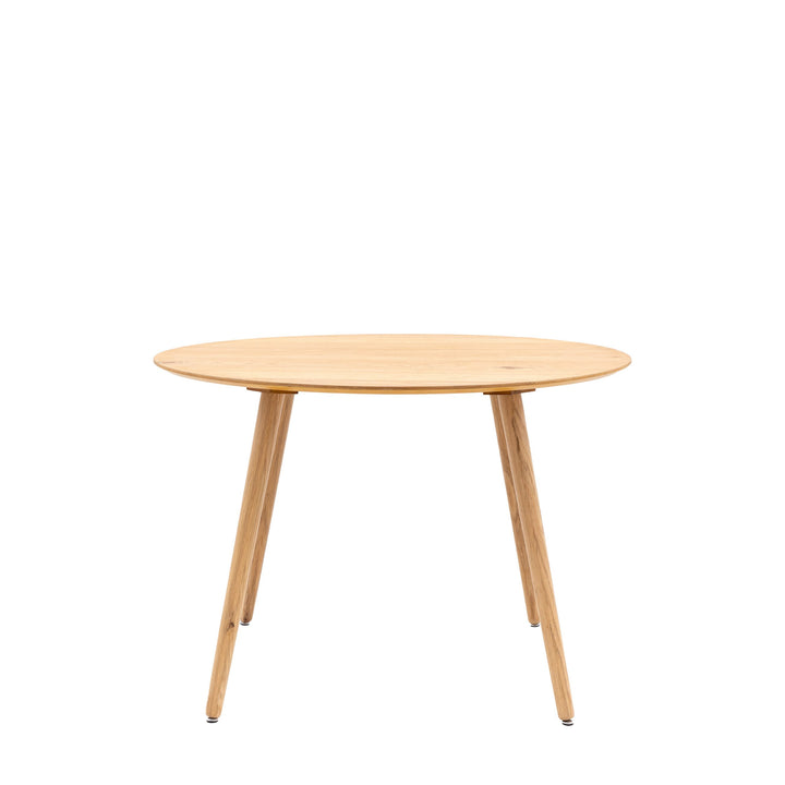 Hatfield Round Dining Table Natural 