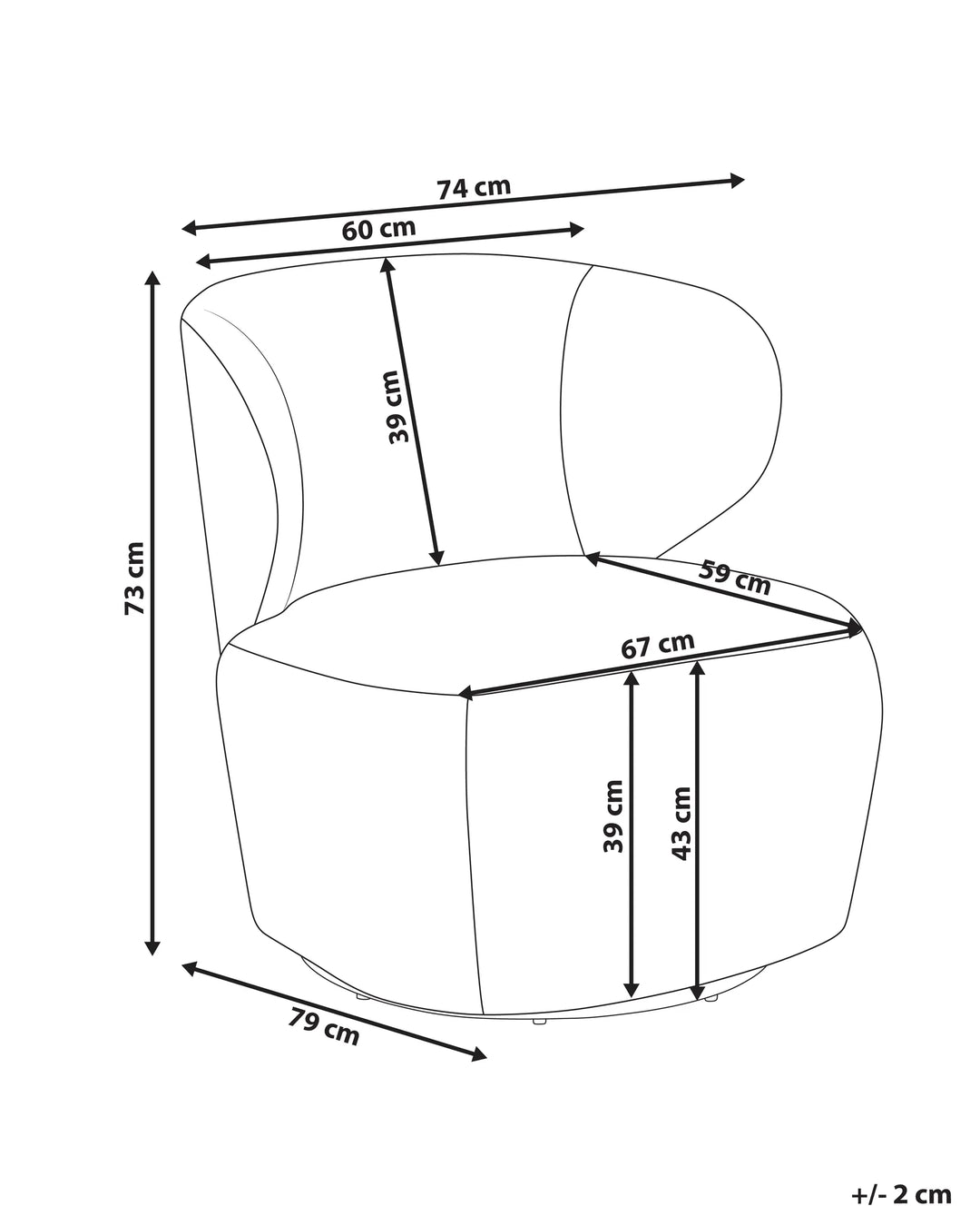 Alvdal Swivel Armchair Fabric Beige