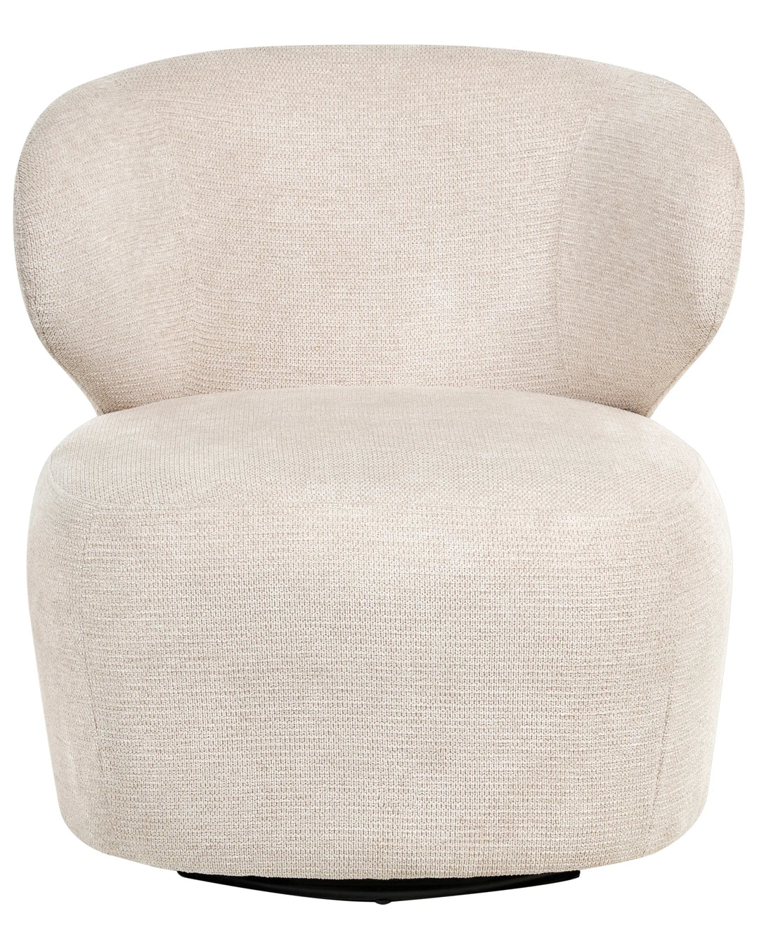 Alvdal Swivel Armchair Fabric Beige