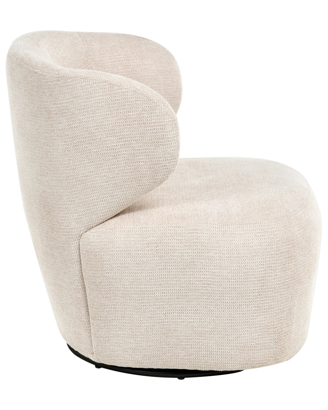 Alvdal Swivel Armchair Fabric Beige
