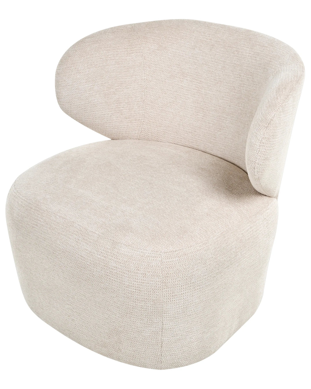 Alvdal Swivel Armchair Fabric Beige