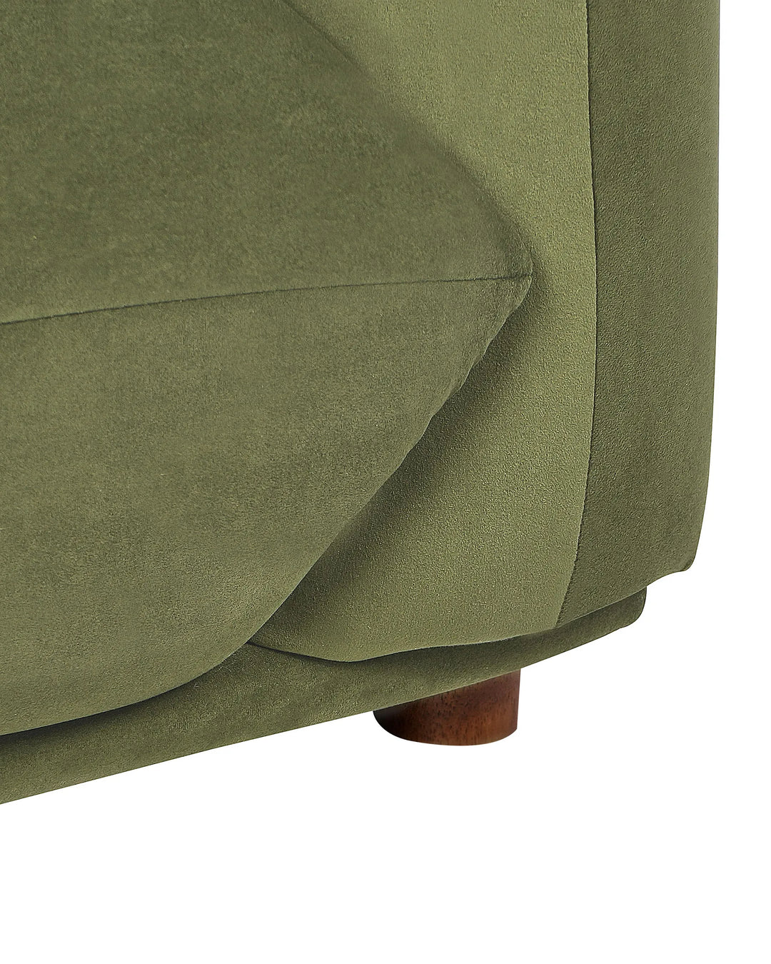 Luvos Armchair Velvet Green