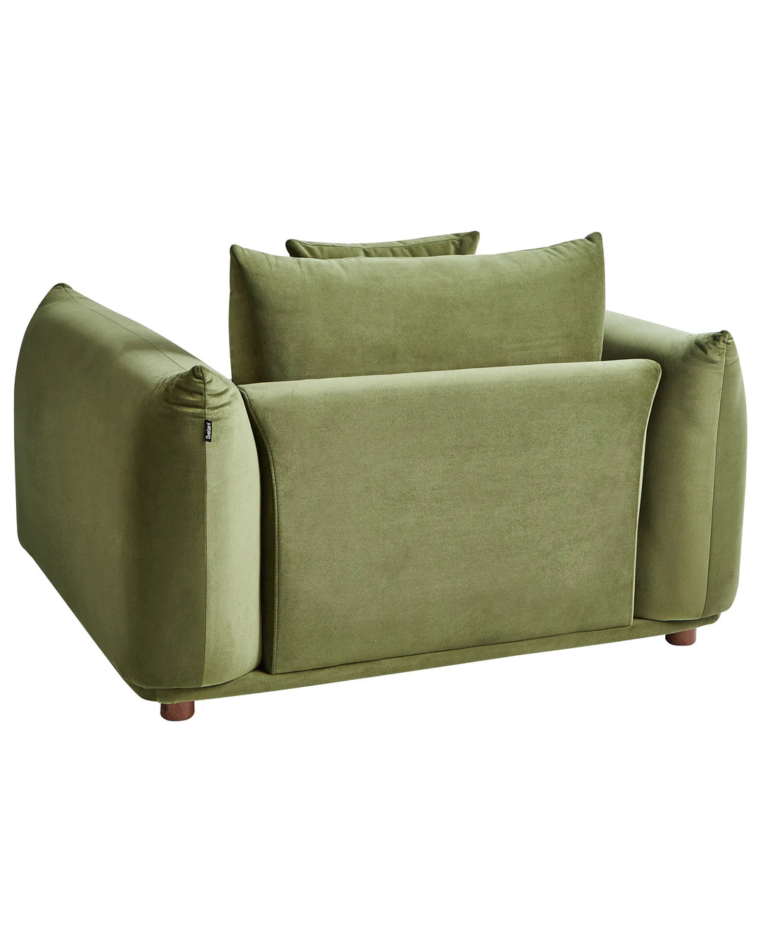 Luvos Armchair Velvet Green