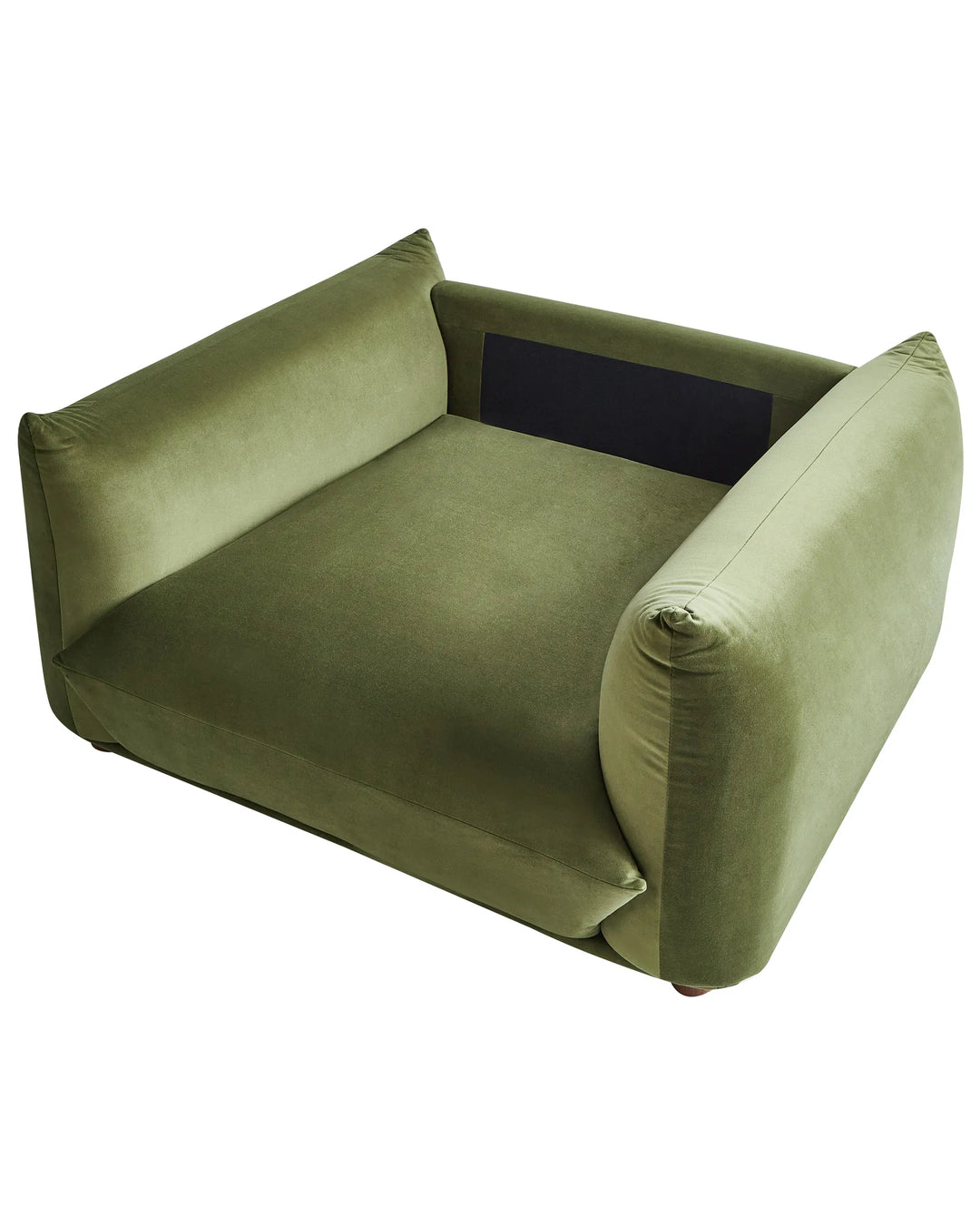 Luvos Armchair Velvet Green