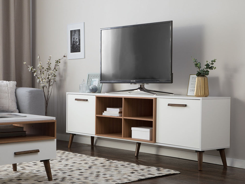 TV Stand White ALLOA