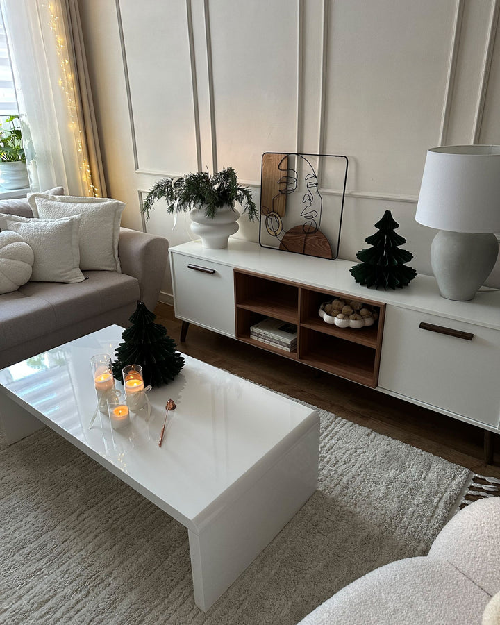 TV Stand White Amsi