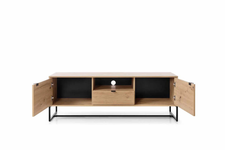 Amber Collection TV Stand 153cm in Oak