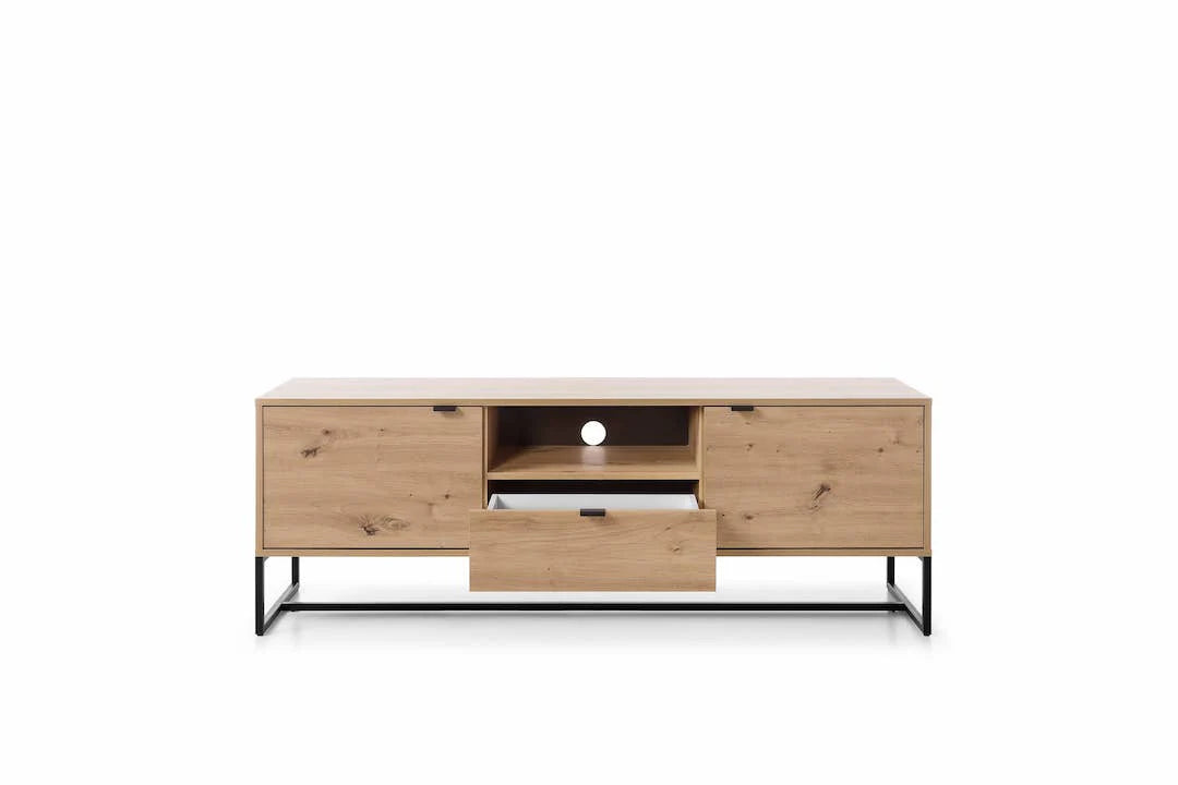 Amber Collection TV Stand 153cm in Oak