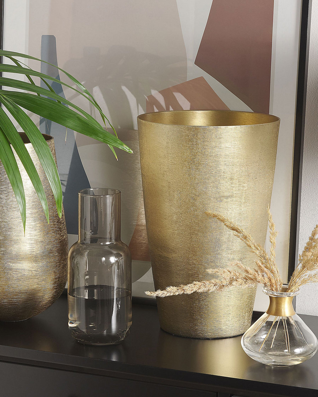 Amrit Flower Vase Metal 31 cm Gold