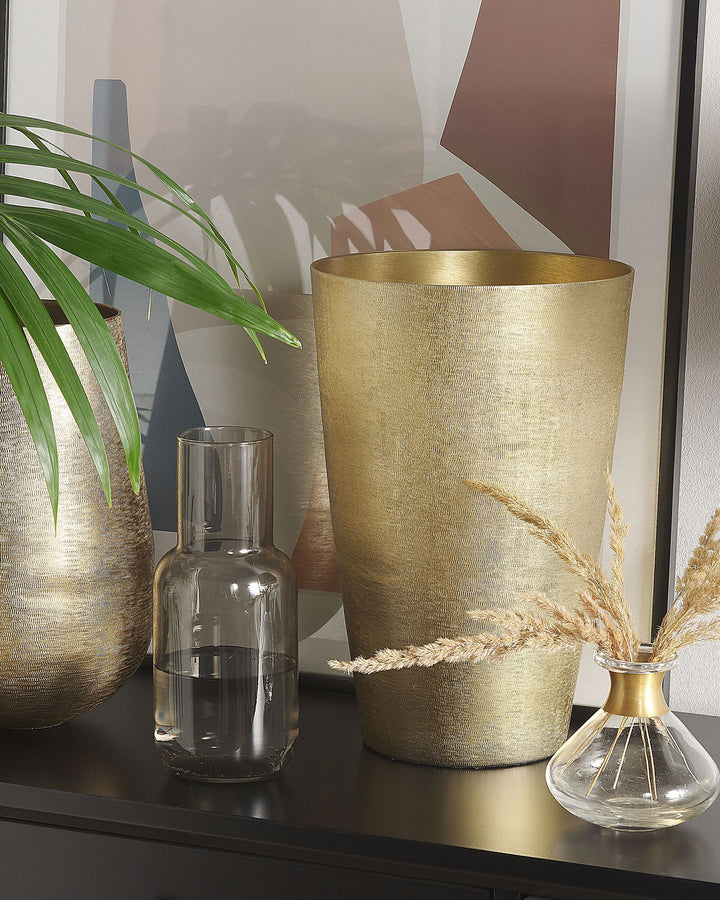 Amrit Flower Vase Metal 31 cm Gold