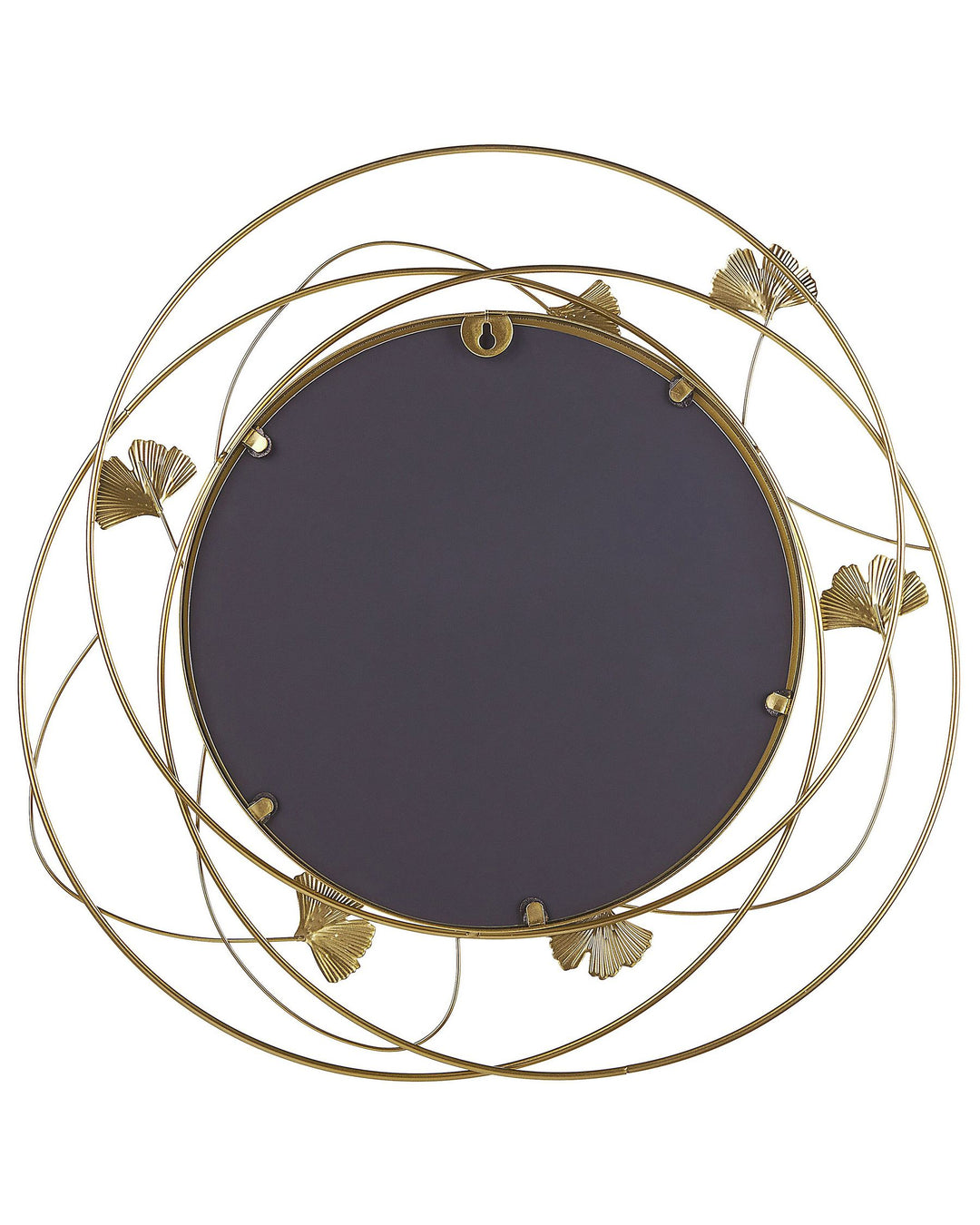 Anglet Wall Mirror Metal Gold