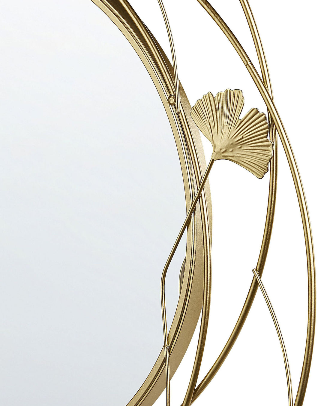 Anglet Wall Mirror Metal Gold