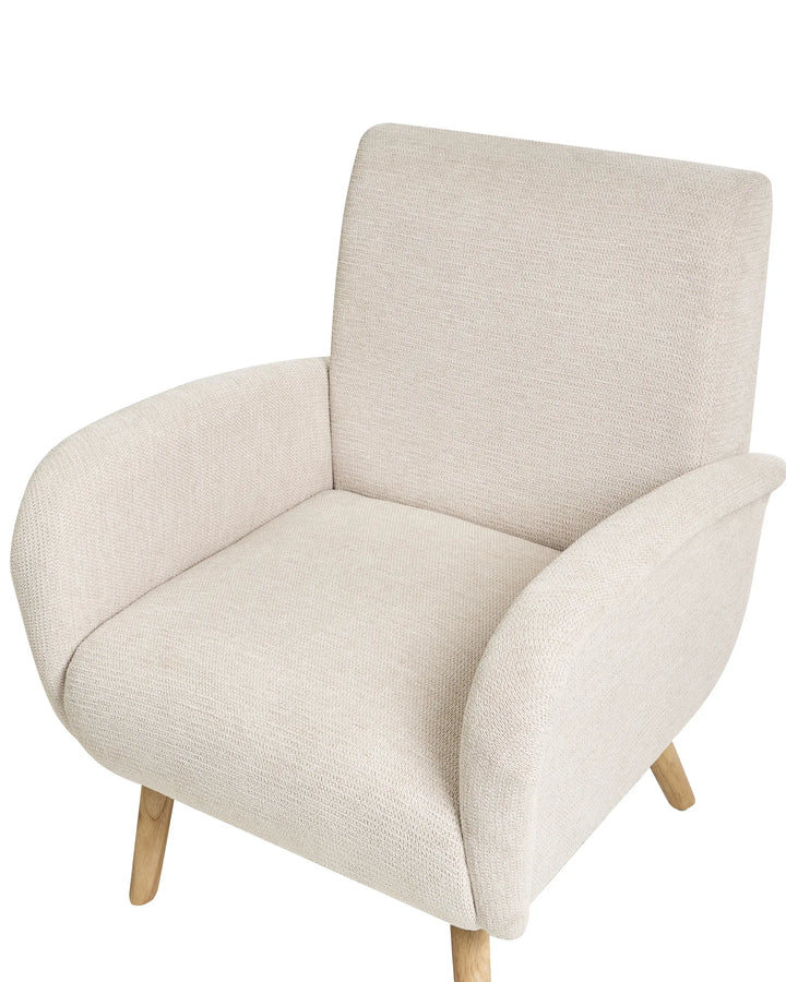 Plassen Armchair Fabric Light Beige