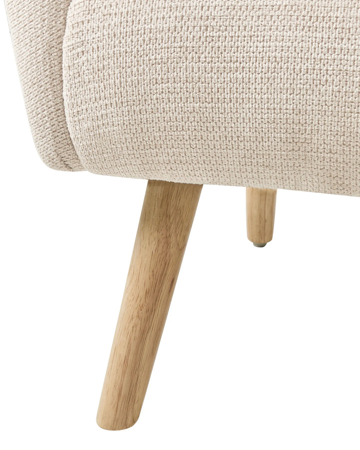 Plassen Armchair Fabric Light Beige