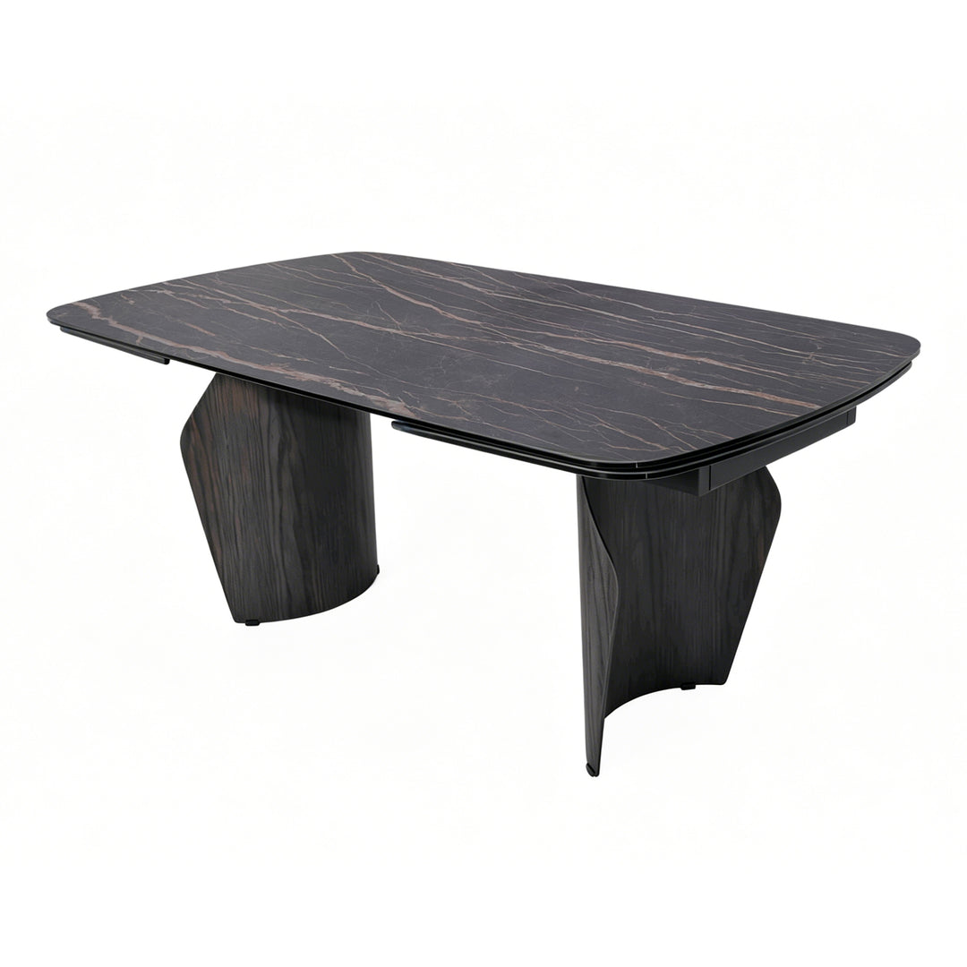 Libra Branwick Extendable Dining Table Deep Charcoal