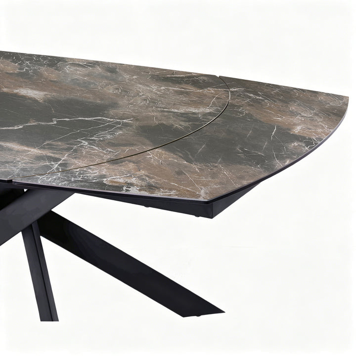 Libra Themsby Extendable Dining Table Smoked Stone