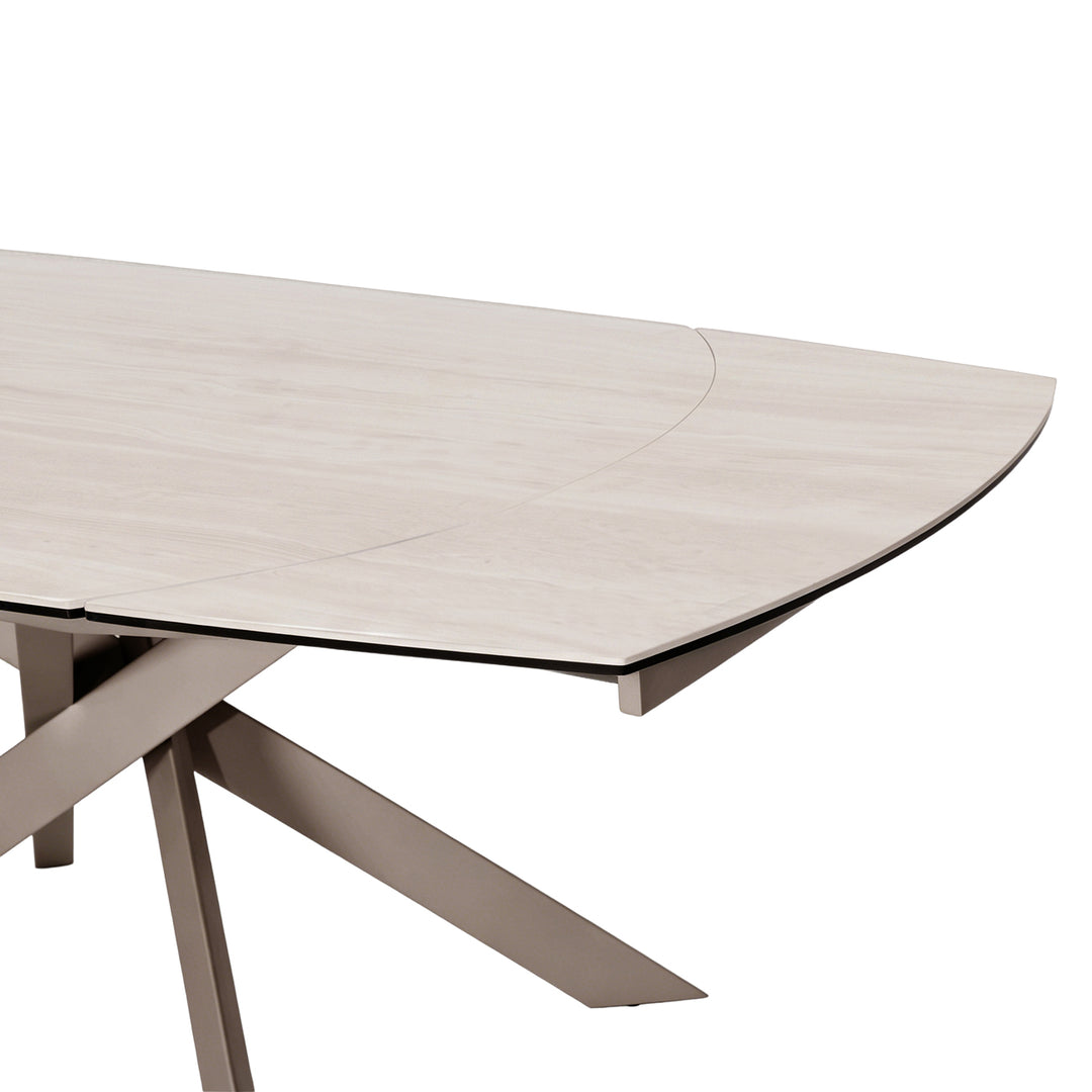 Libra Themsby Extendable Dining Table Warm Stone