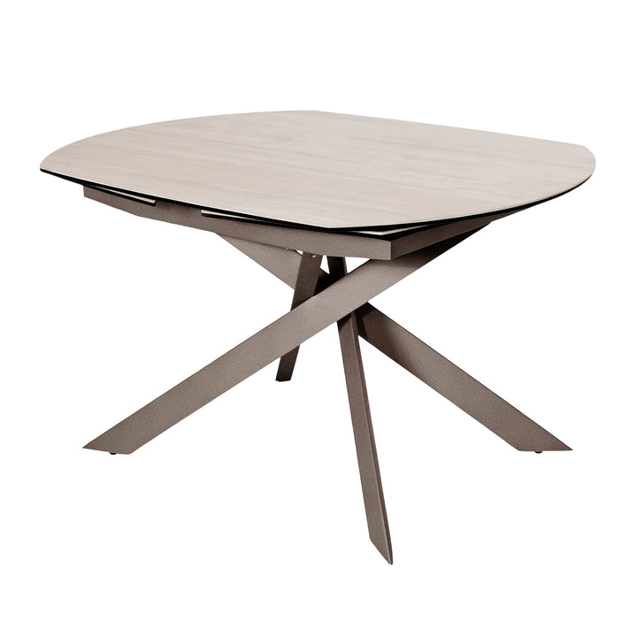 Libra Themsby Extendable Dining Table Warm Stone