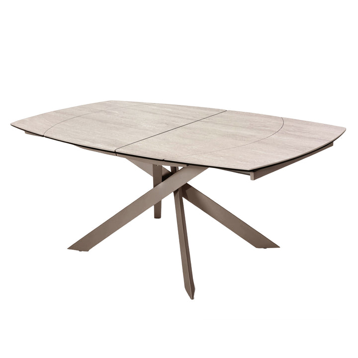Libra Themsby Extendable Dining Table Warm Stone