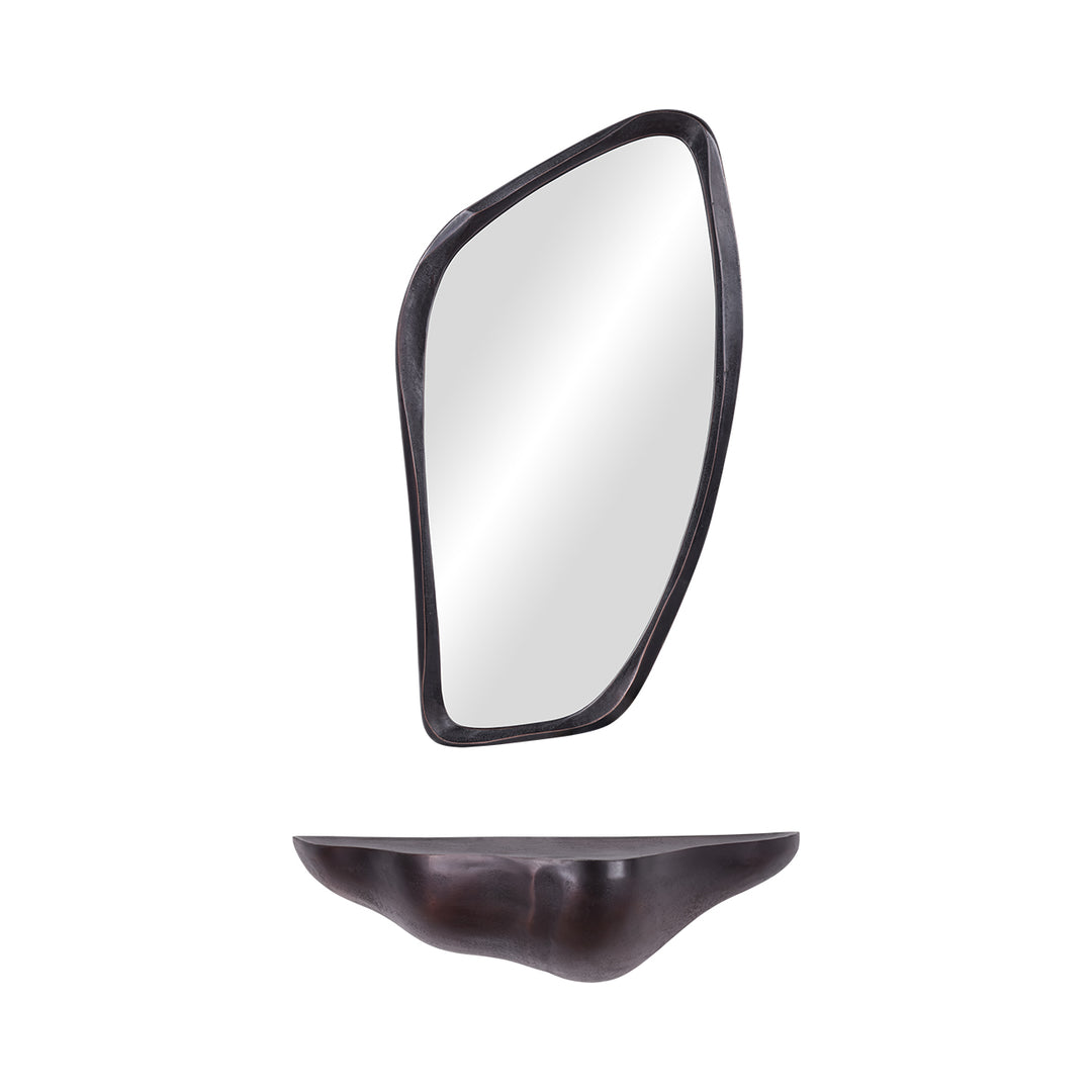 Libra Telby Bronze Aluminium Floating Shelf 80cm