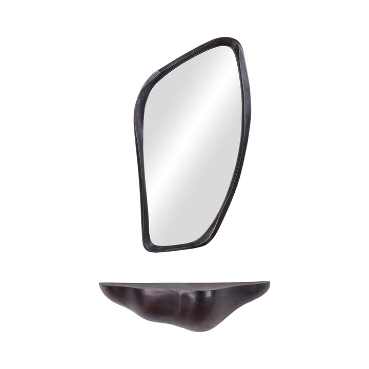 Libra Telby Bronze Aluminium Floating Shelf 80cm