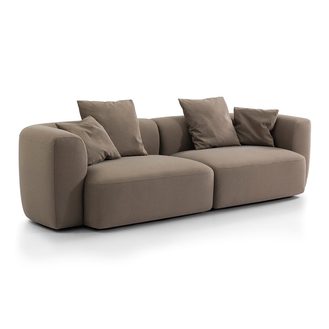 Libra Wicklow Sofa in Soft Truffle Velvet
