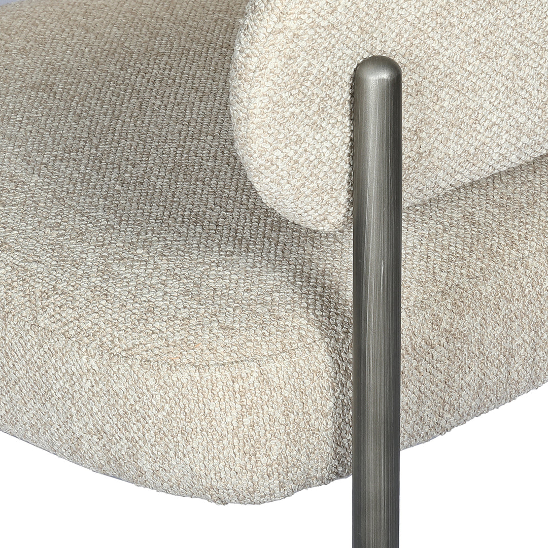Libra Holmes Boucle Upholstered Dining Chair