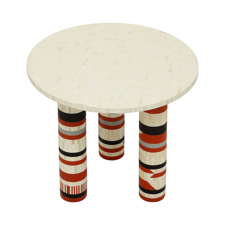 Libra Coco Hall Bone Inlay Dining Table