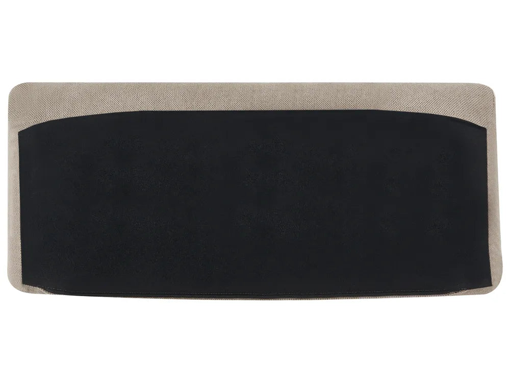 Corner Sofa 5 Seater Fabric Taupe Left Hand Josanna