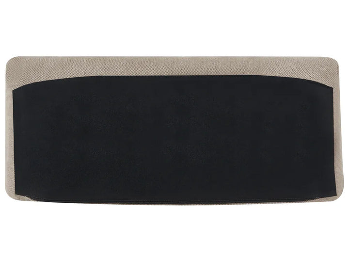 Corner Sofa 5 Seater Fabric Taupe Left Hand Josanna