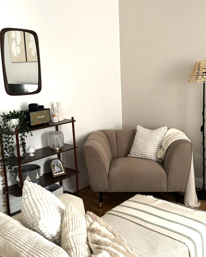 Orsta Armchair Fabric Taupe