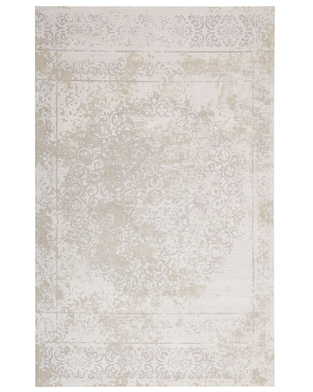 Beykoz Cotton Area Rug 160 x 230 cm Beige