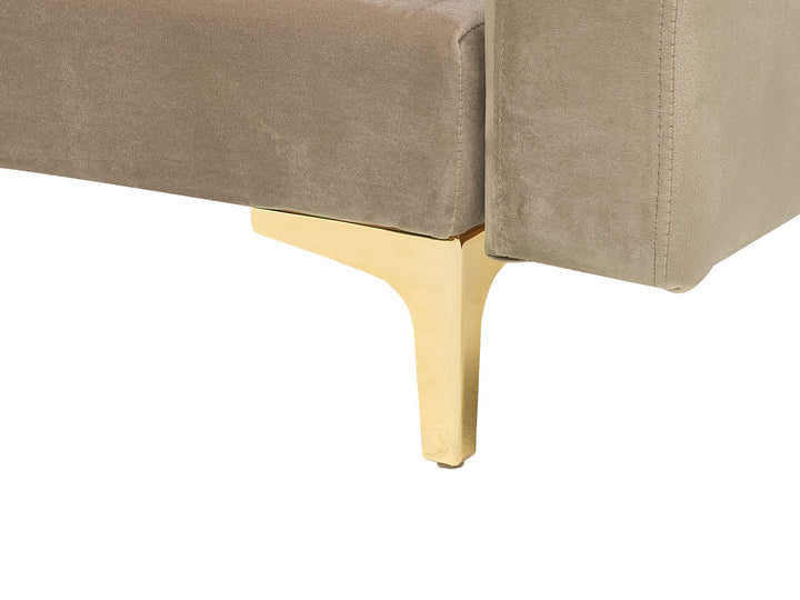 Aberdeen 3 Seater Sofa Sand Beige Velvet