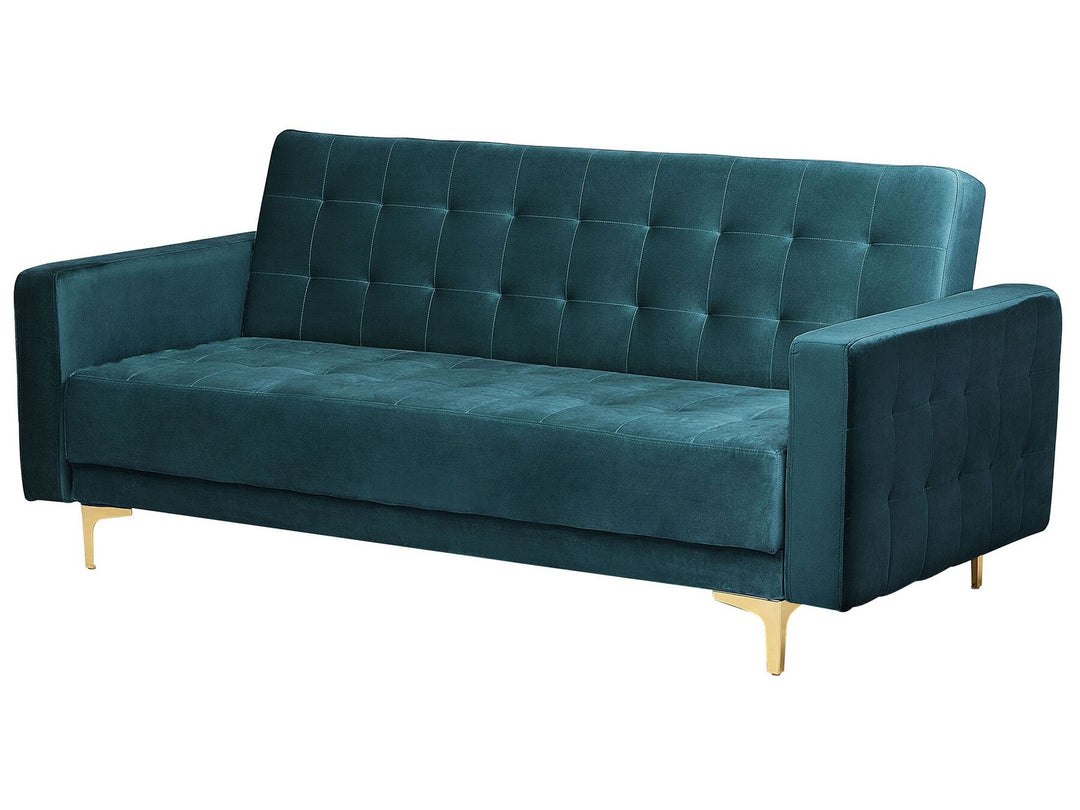 Aberdeen 3 Seater Sofa Teal Velvet