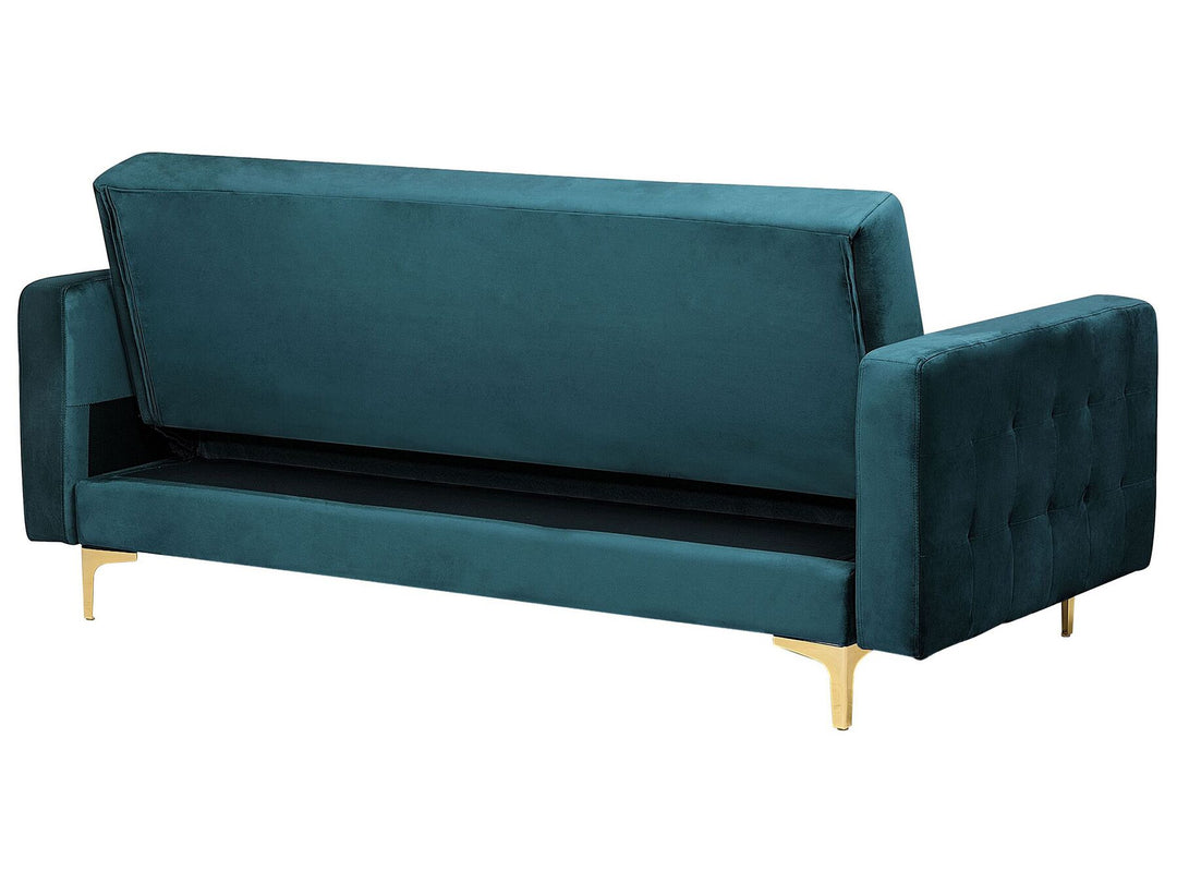 Aberdeen 3 Seater Sofa Teal Velvet