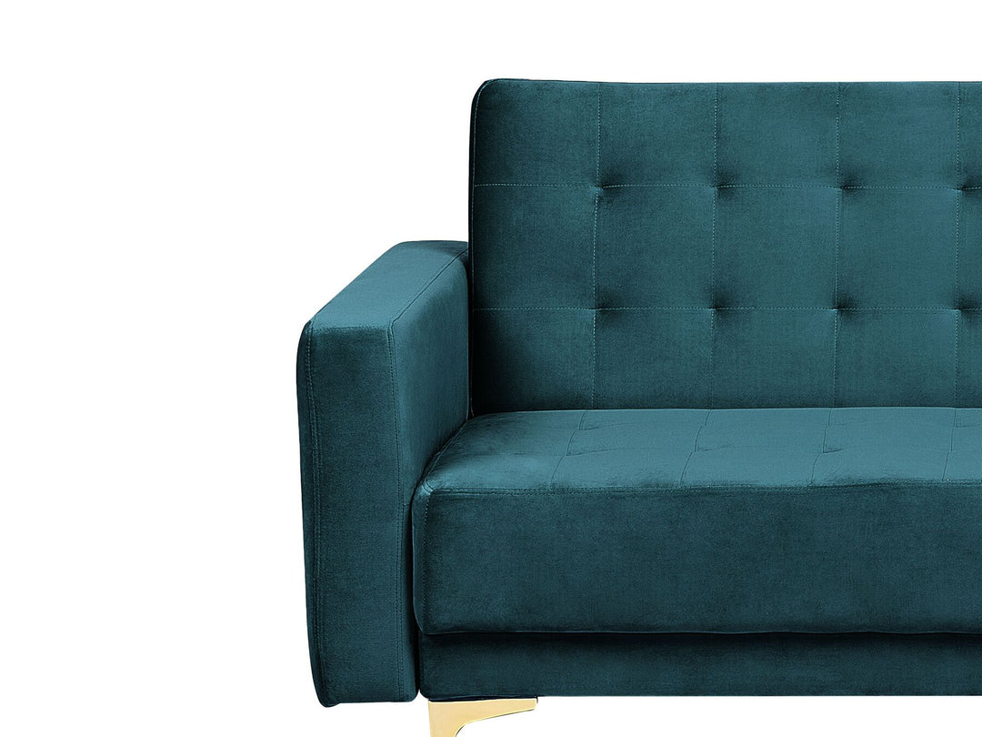 Aberdeen 3 Seater Sofa Teal Velvet