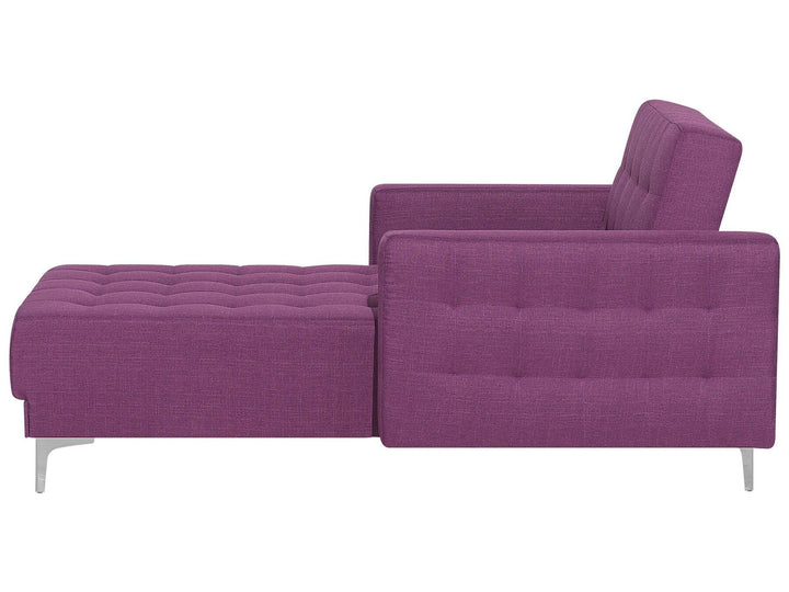 Aberdeen Fabric Chaise Lounge Purple