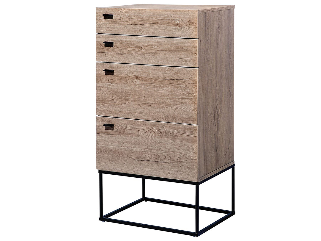 Cascio 4 Drawer Chest Light Wood